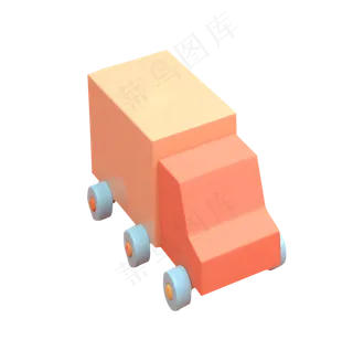 儿童节母婴立体汽车