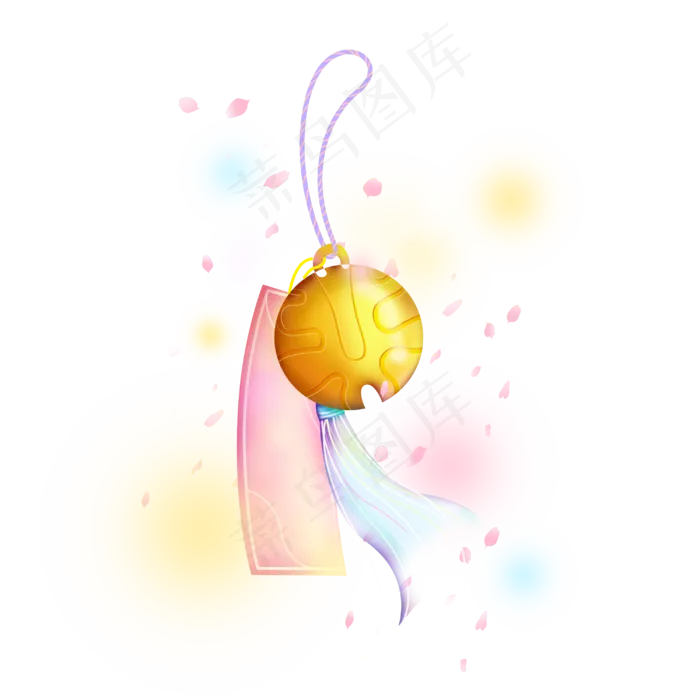 桃花挂件(3000X3000(DPI:300))psd模版下载