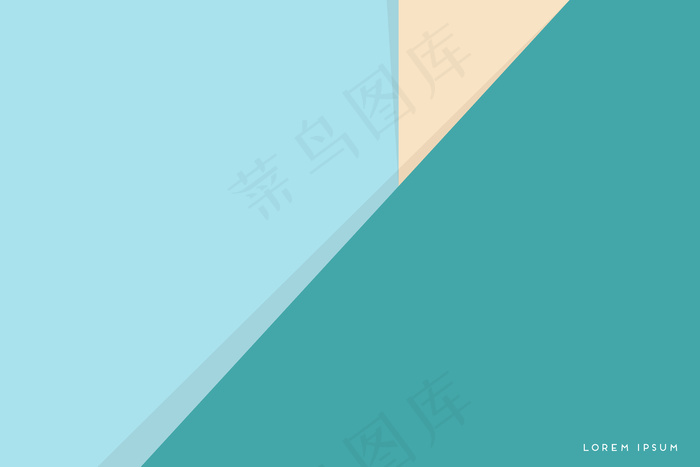 彩色三角形抽象背景