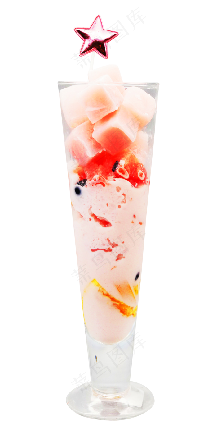 一杯冰镇水果块(2000X2000(DPI:300))