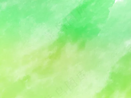 柔和的绿色装饰水彩纹理背景 柔和的绿色装饰水彩纹理背景