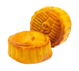 黄色哈密瓜月饼