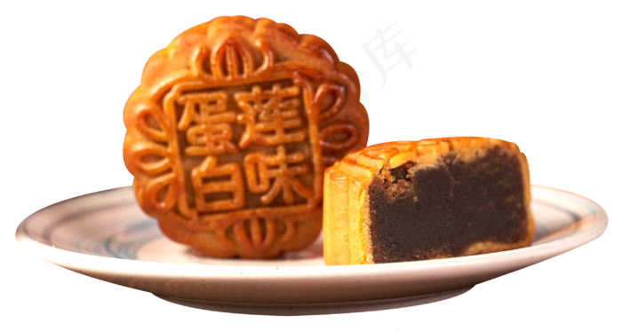 蛋白莲味月饼