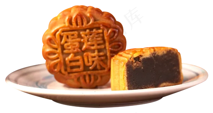 蛋白莲味月饼(3000X1598(DPI:300))psd模版下载