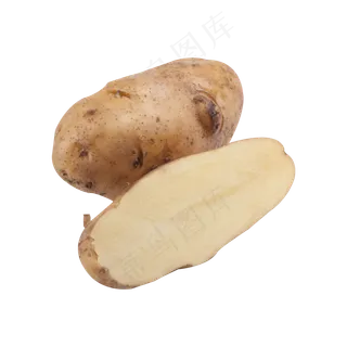 灰色土豆食物元素