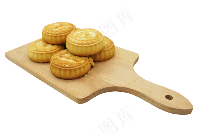 黄色中秋月饼(3000*2000px 300 dpi )