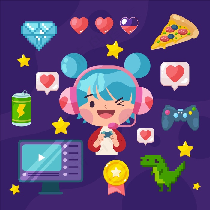 游戏流光元素包