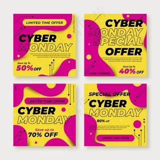 网络星期一模板