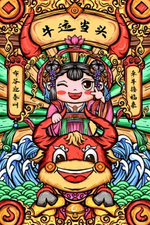 2021春节喜庆牛年 2021春节喜庆牛年