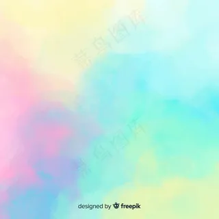 粉彩水彩染色背景