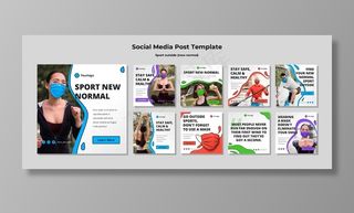 社交媒体帖子外的体育