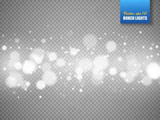 Bokeh灯光抽象魔法模糊发光粒子