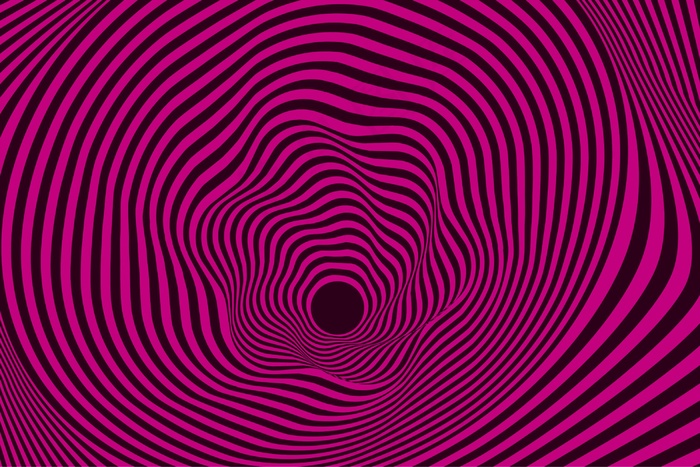迷幻扭曲的粉红色和黑色背景eps,ai矢量模版下载