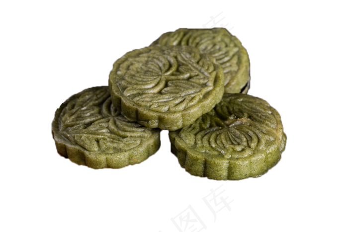绿色的月饼