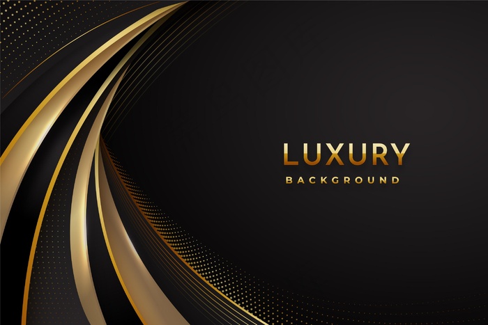 写实奢华的背景设计