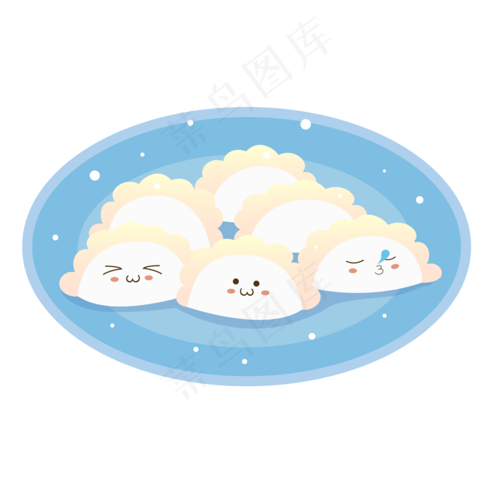 立冬食物饺子(3000X3000(DPI:300))ai矢量模版下载