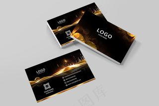 时尚大气创意名片设计