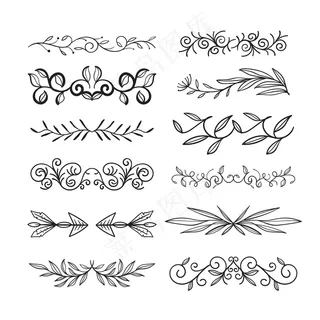 书法装饰分隔包