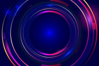 抽象霓虹灯壁纸风格