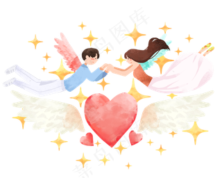 情人节情侣爱情拉手