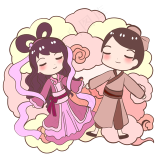 在云上的牛郎织女