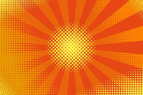 平面漫画风格背景