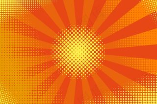 平面漫画风格背景