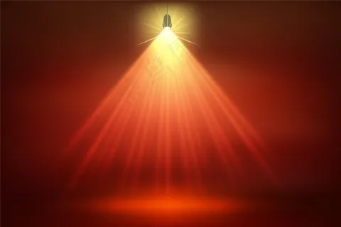 聚光灯背景