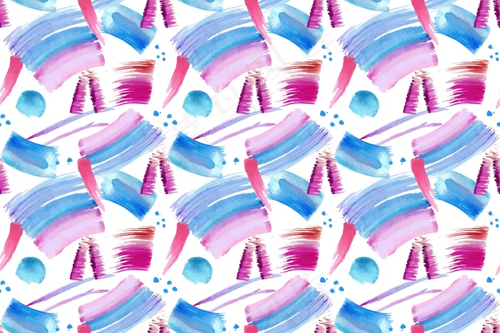 水彩笔画eps,ai矢量模版下载