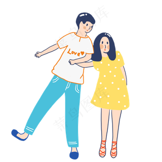 七夕情人节情侣