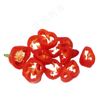 红辣椒圈蔬菜