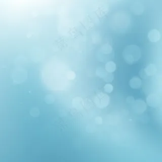 抽象的蓝色圆形背景。