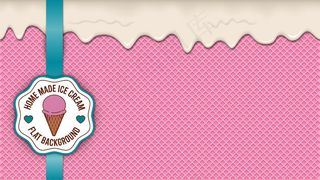 粉色冰淇淋薄饼背景