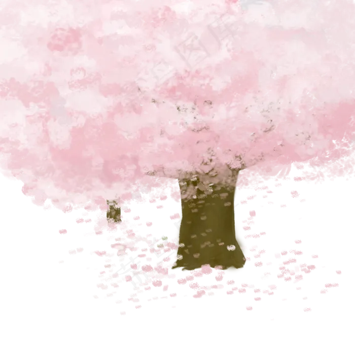 春天樱花,免抠元素