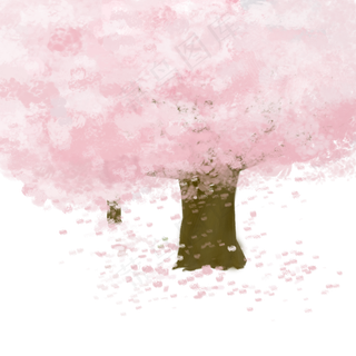 春天樱花,免抠元素