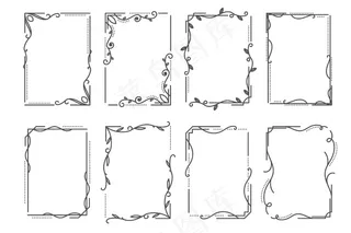 书法装饰框套装