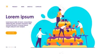 面包师在准备婚礼或生日蛋糕。