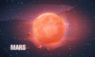 火星空间艺术观中的火星