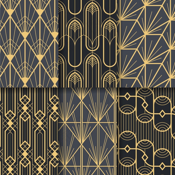 装饰艺术图案套装