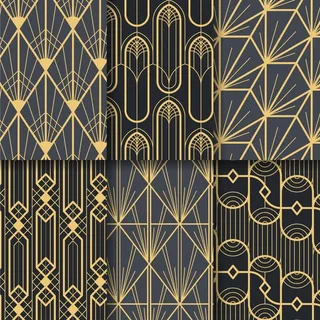 装饰艺术图案套装