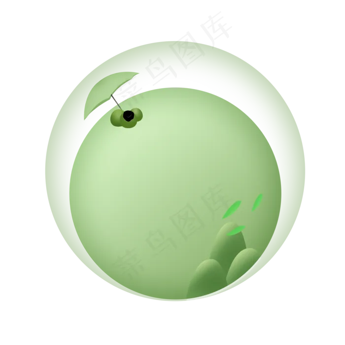 清明节几何透明边框(2000X2000(DPI:300))psd模版下载