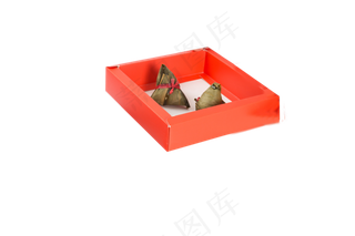 简约礼物盒端午粽子