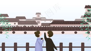 春天一起去旅行吧