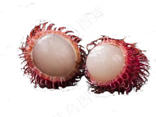 美味可口的红毛荔枝,免抠元素