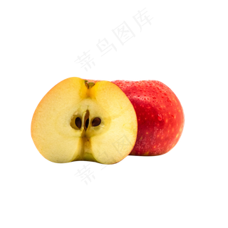 新鲜有机红苹果