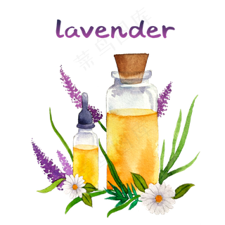 草本植物花类精油芳香美颜美容