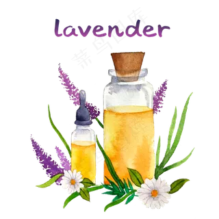 草本植物花类精油芳香美颜美容