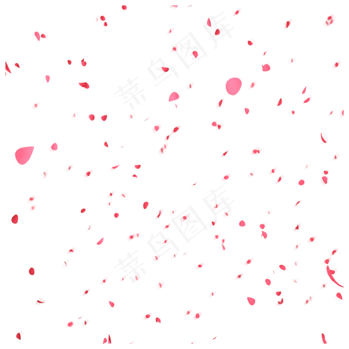 浪漫粉色玫瑰花瓣密集(2000X2000(DPI:300))psd模版下载