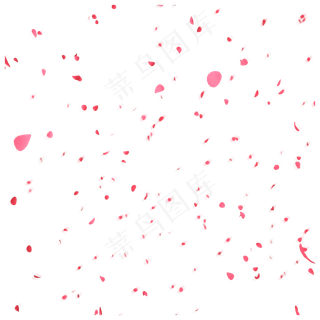 浪漫粉色玫瑰花瓣密集