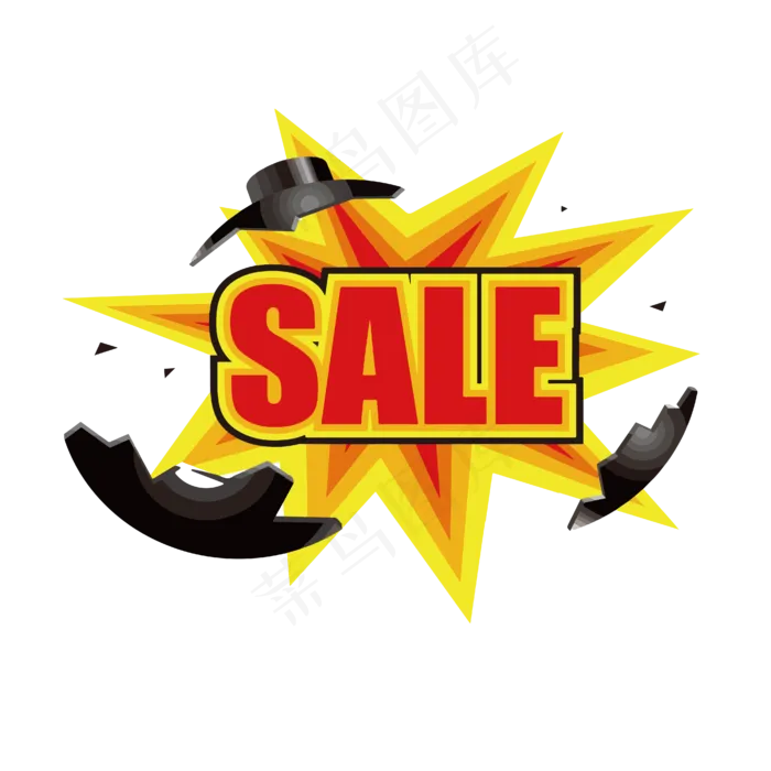 SALE标签创意ai矢量模版下载